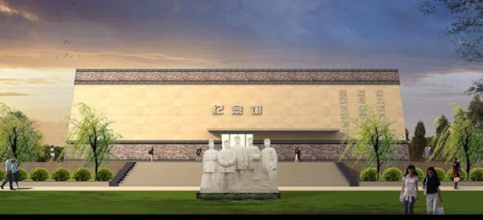 紀念館效果圖，紀念館方案，紀念館設計